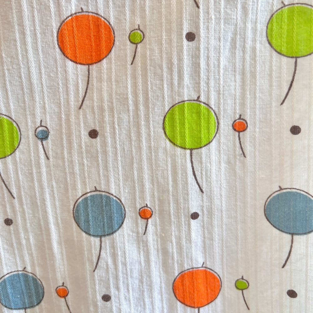 Clowncore Mod 1960s Balloon Print Sleeveless Tunic - Picture 7 of 7
